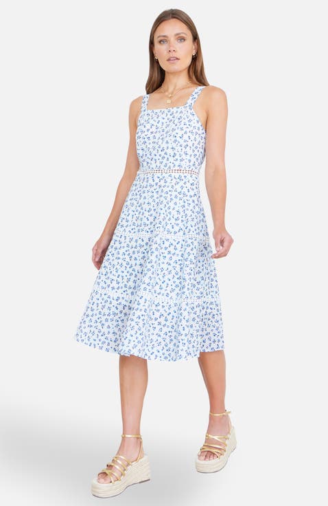 Floral Midi Sun Dress