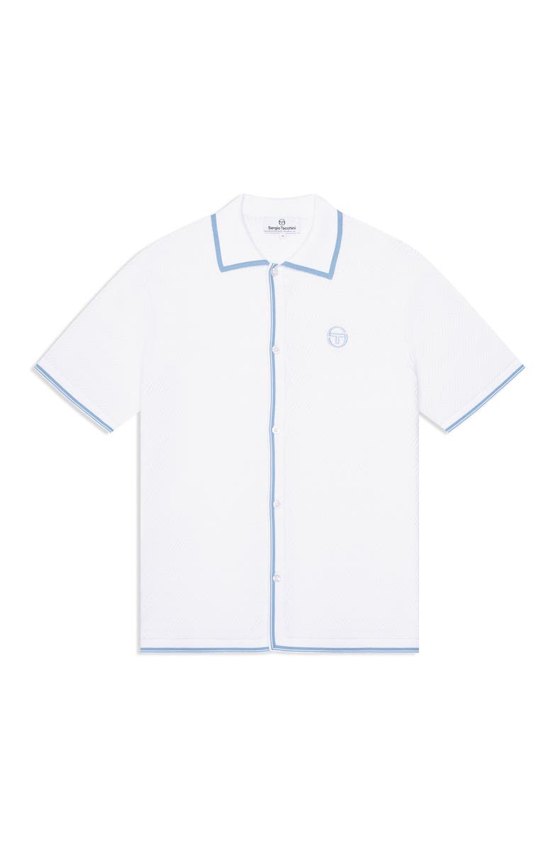 Sergio Tacchini Riva Cabana Shirt, Alternate, color, Brilliant White