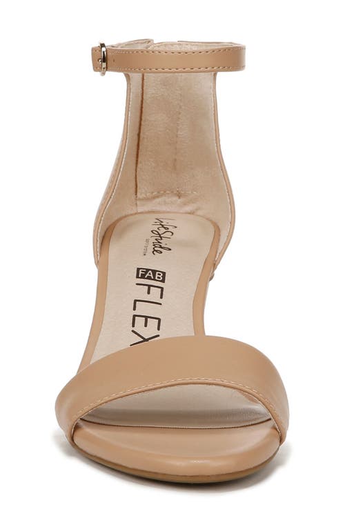 Lifestride Florence Ankle Strap Sandal In Camel