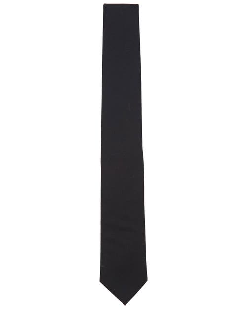 Lords Of Harlech Taddeo Merino Tie In Black