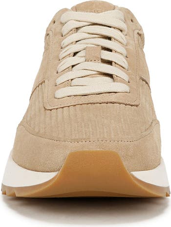 Edric Corduroy Textured Suede Sneaker