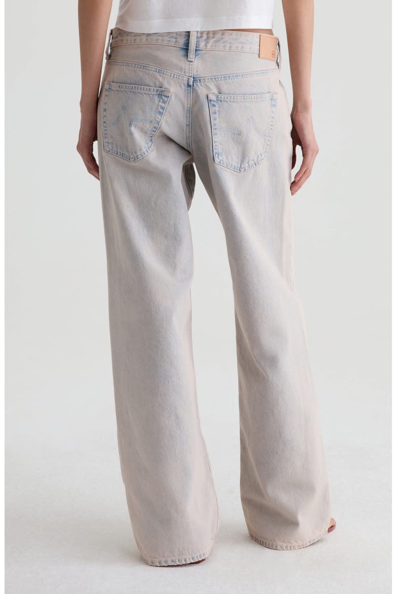 Adria Low Rise Wide Leg Jeans, Alternate, color, MOJAVE PINK