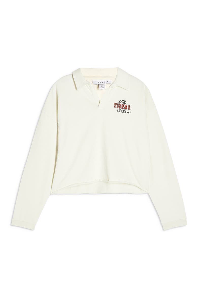 Tigers Rugby Polo Shirt, Alternate, color, WHITE MULTI