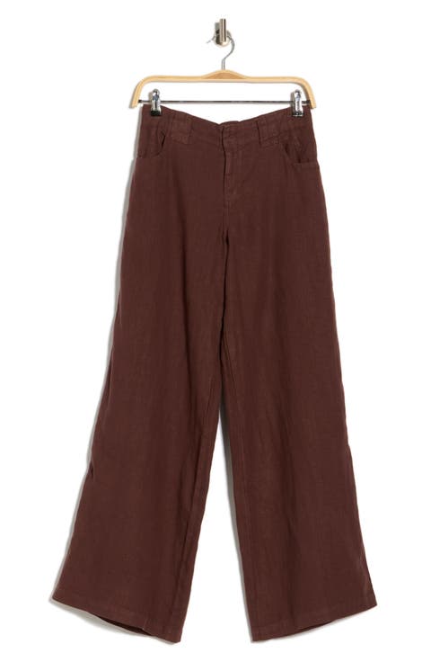 Arden Relaxed Fit Linen Pants
