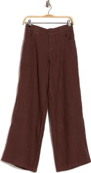 Sanctuary Arden Relaxed Fit Linen Pants