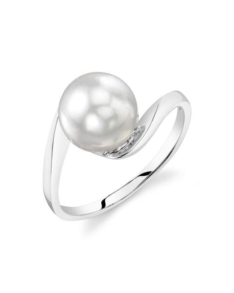 14K Gold White South Sea Pearl Felice Ring