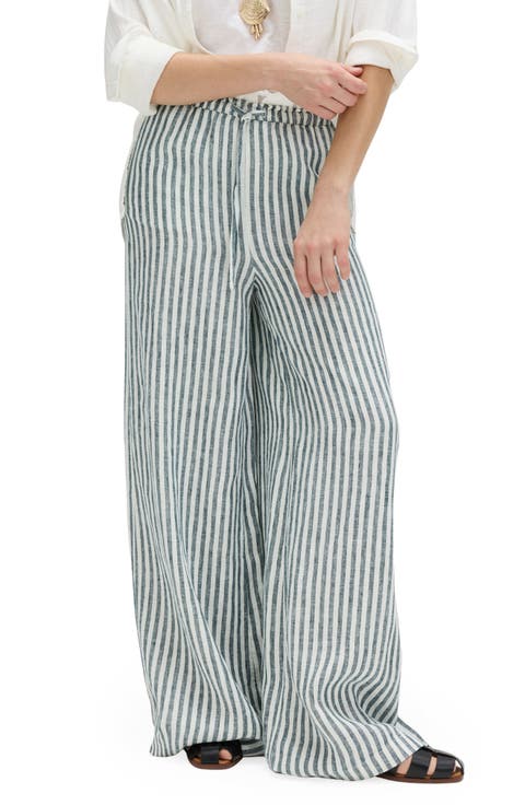 Linen Palazzo Pants