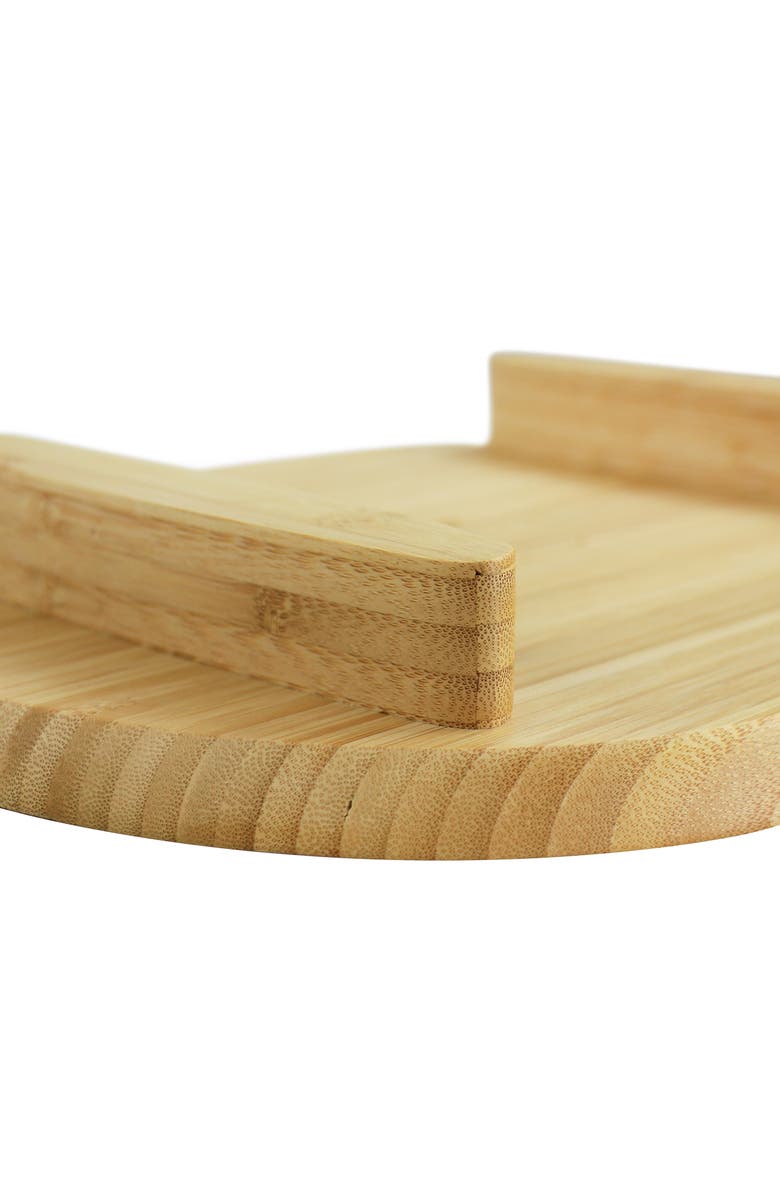 Gibson Home 13.5 Inch Sadler Wooden Serving Tray, Alternate, color, Light Brown