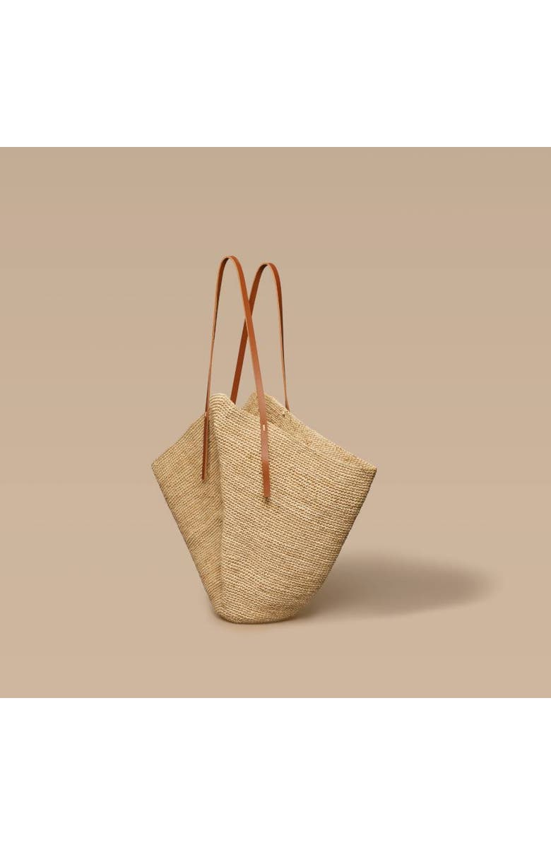 indego africa Bibiri Crochet Raffia Tote, Alternate, color,