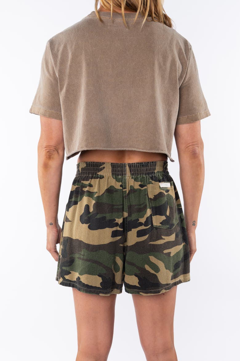 Beach Crop Tee, Alternate, color, Brownstone