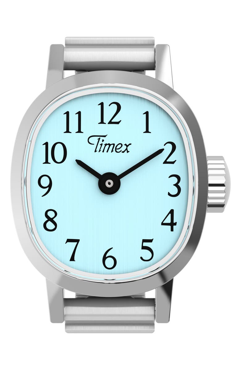 Timex<sup>®</sup> Cavatina<sup>®</sup> Bracelet Ring Watch, 16mm, Main, color, Silver-Tone