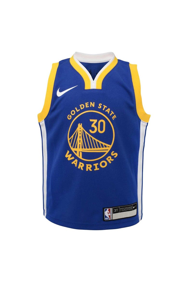 Toddler Nike Stephen Curry Royal Golden State Warriors Swingman Player Jersey - Icon Edition, Alternate, color, Royal