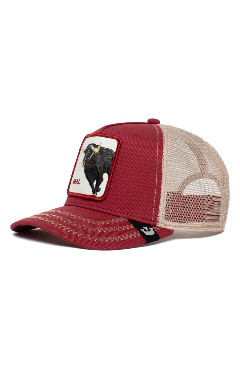 Goorin Bros. The Bull Trucker Hat, Alternate, color,