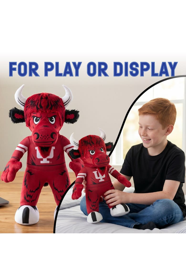 Indiana Hoosiers Bison 18" Jumbo Mascot Plush Figure, Alternate, color, None