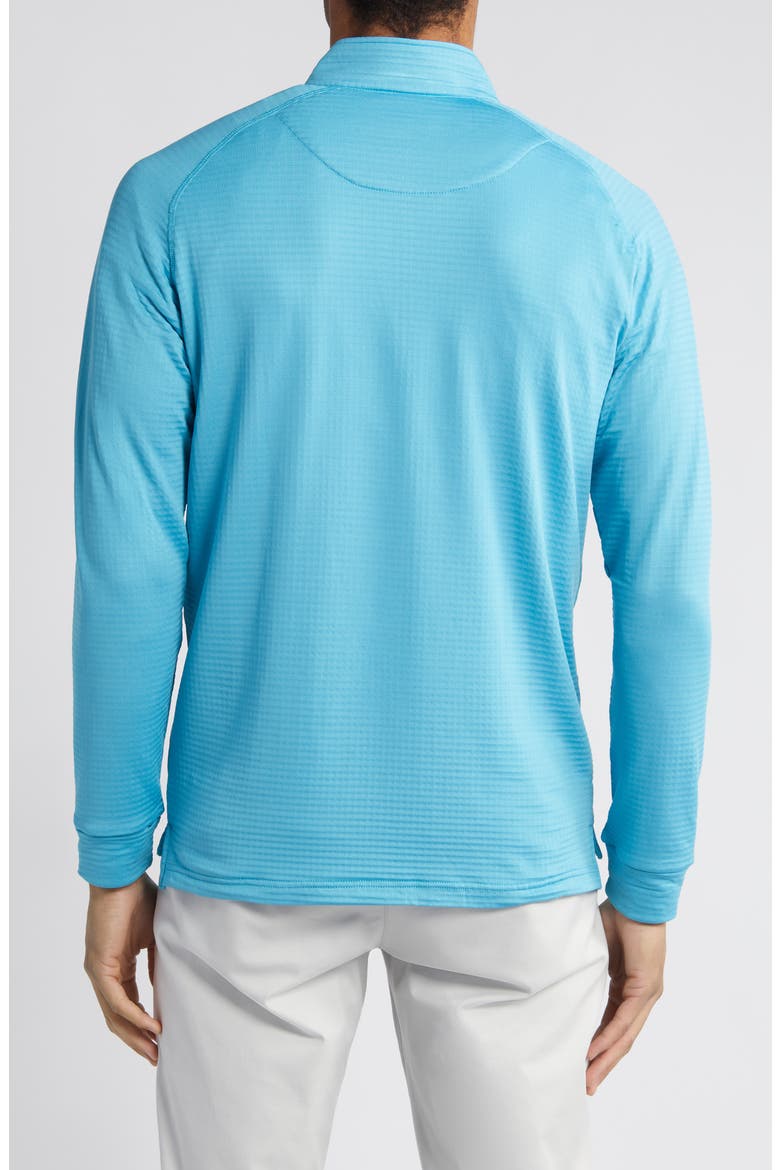 Lukas Quarter Zip Waffle Golf Pullover, Alternate, color, MAUI