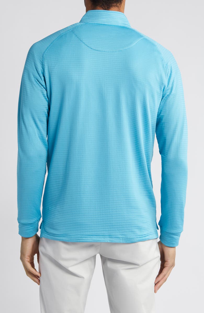 Swannies Lukas Quarter Zip Waffle Golf Pullover, Alternate, color, Maui