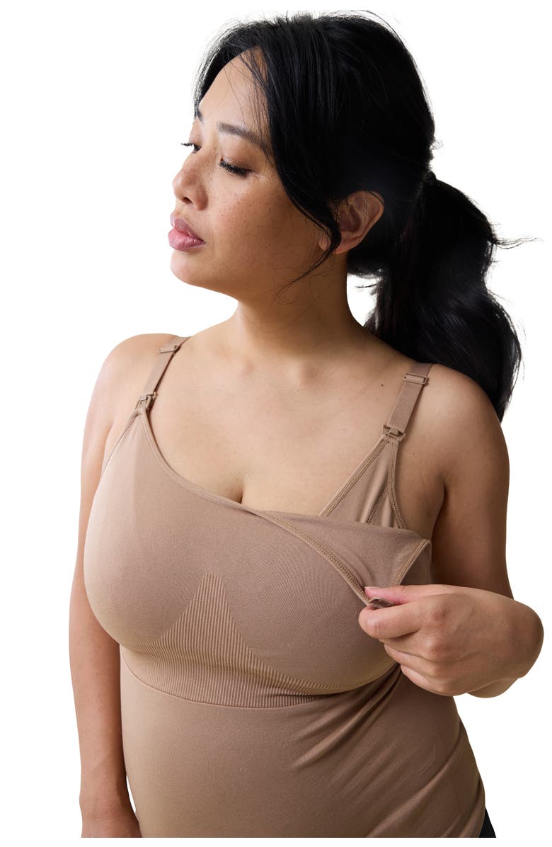 Ingrid & Isabel NURSING PUMPING CAMI BUNDLE, Alternate, color, Black/Taupe