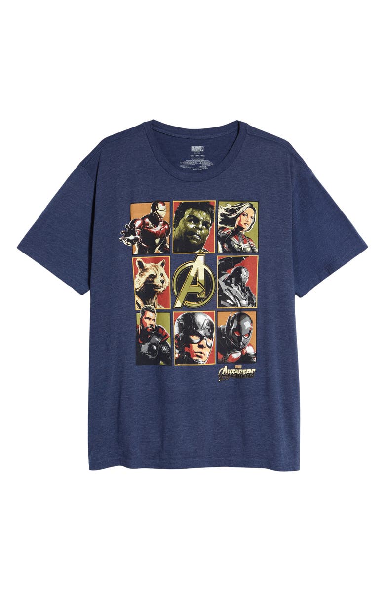 Goodfair Gender Inclusive Secondhand Avengers Graphic Tee, Main, color, 
