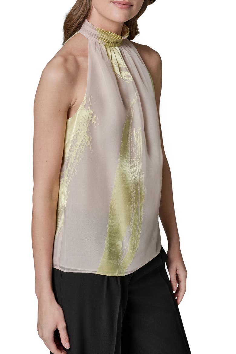 Brushstroke Sleeveless Top, Alternate, color, SISAL/ CITR