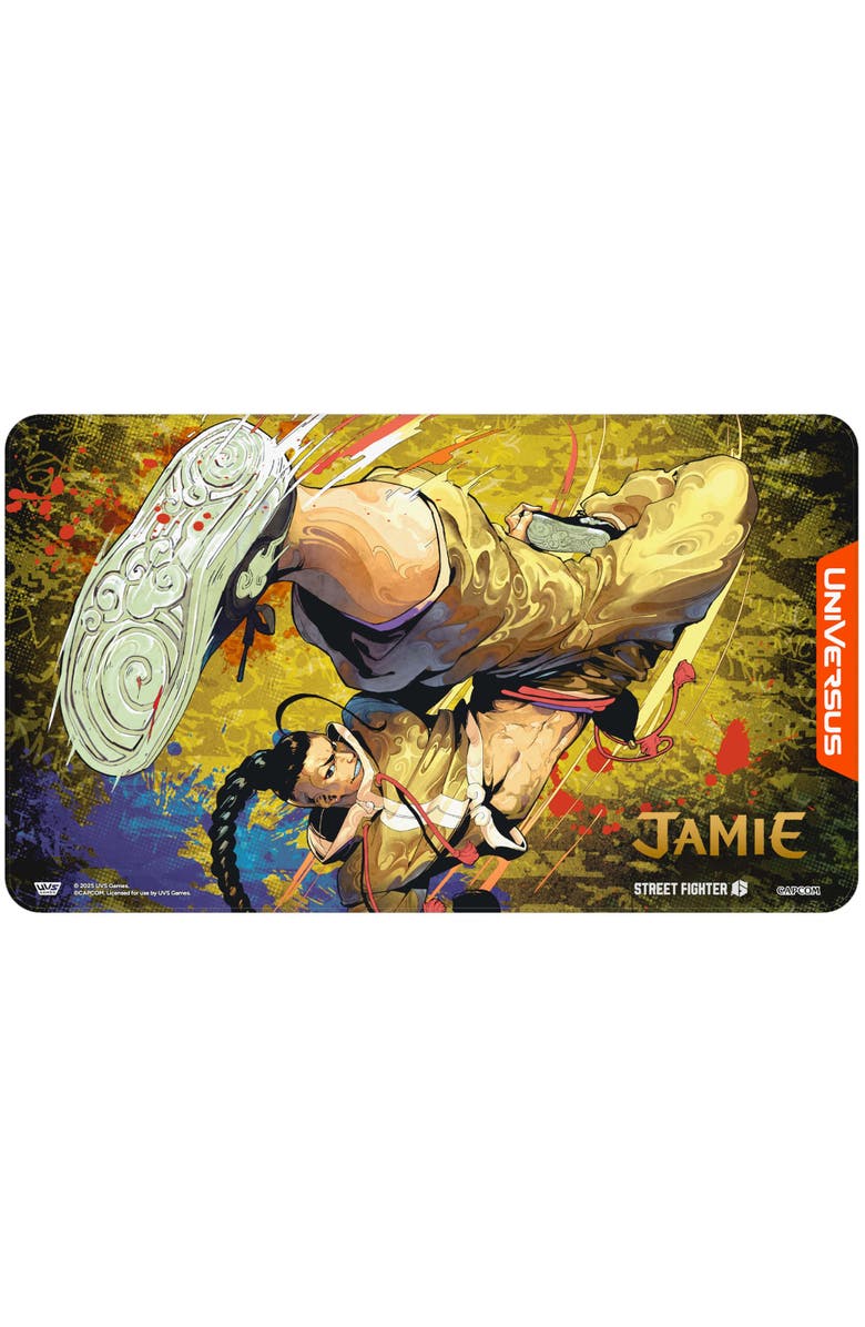 UniVersus Street Fighter 6 Challenger Series Jamie Playmat, Main, color, Multicolored