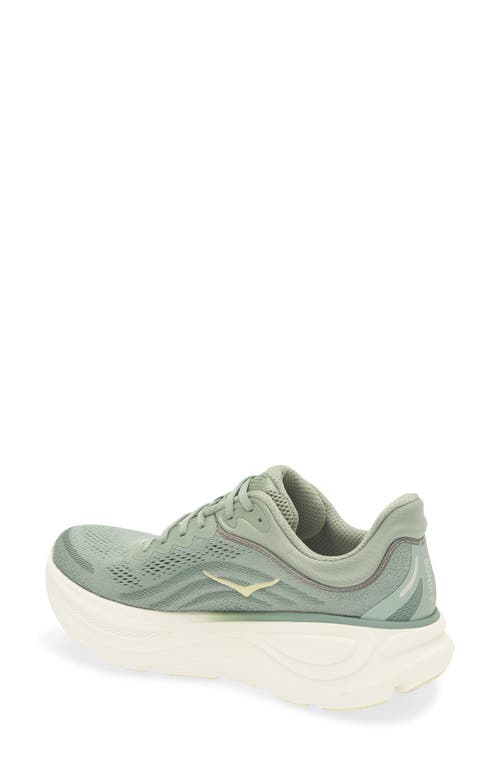 Hoka M Bondi 9 Low-top Sneakers In Green