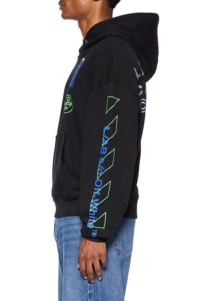 Off Active Hoodie, Alternate, color, BLACK