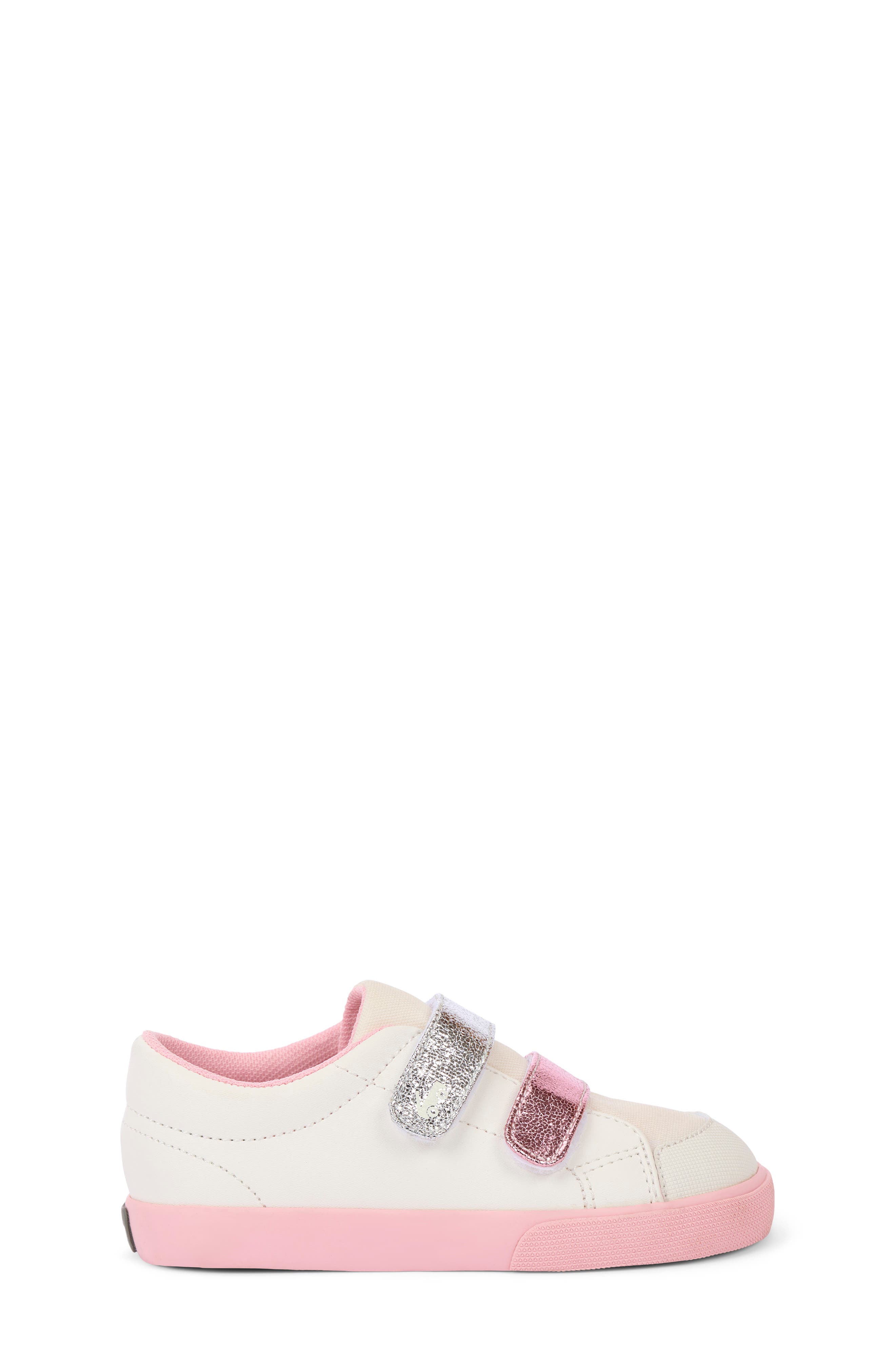 See Kai Run Kids' Morgan Sneaker, Alternate, color, White/ Pink