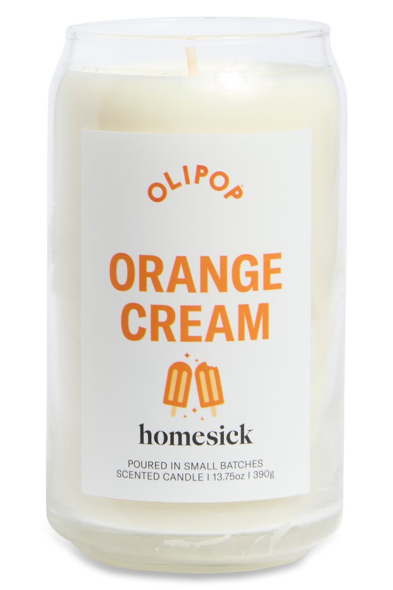 Orange Cream Candle, Main, color, ORANGE CREAM