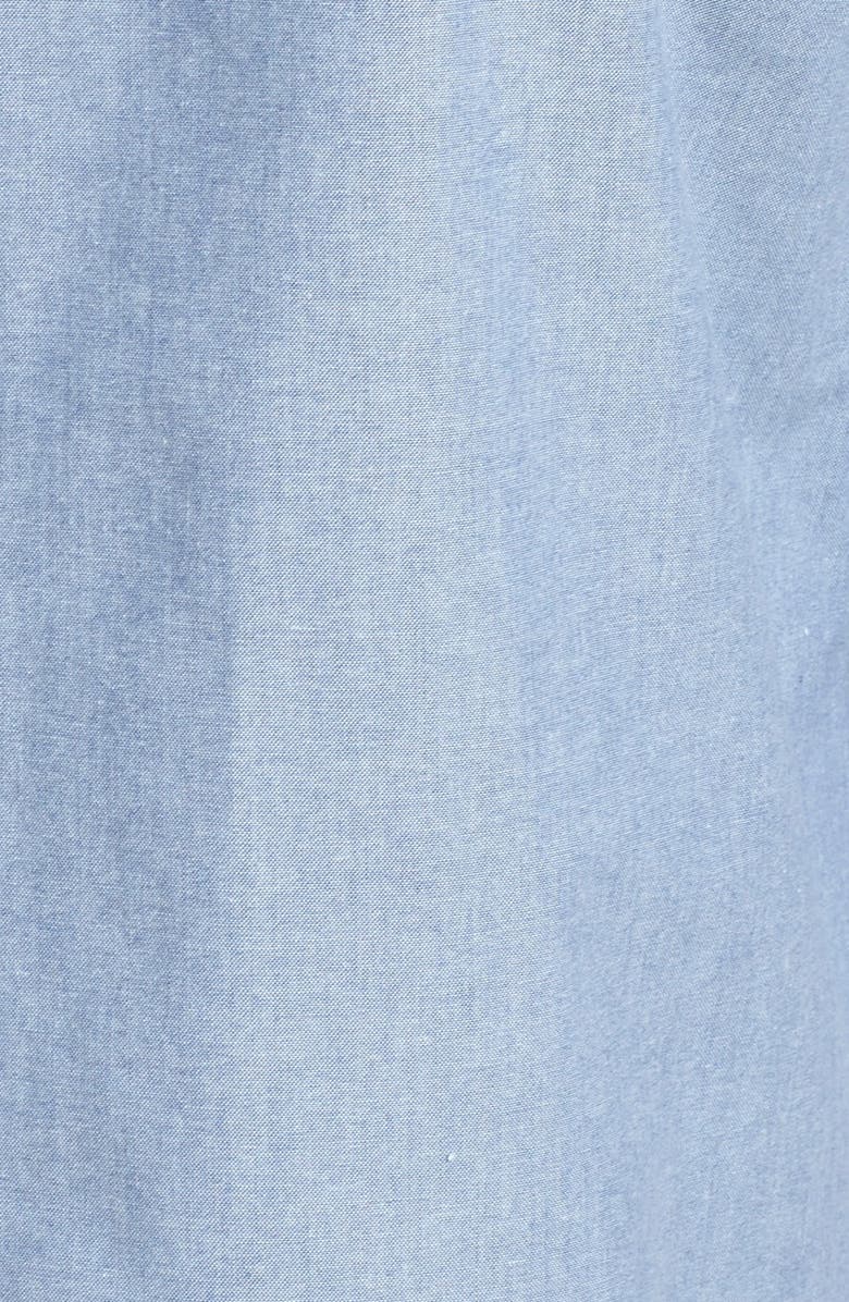 Topman Single Breasted Mac Coat, Alternate, color,