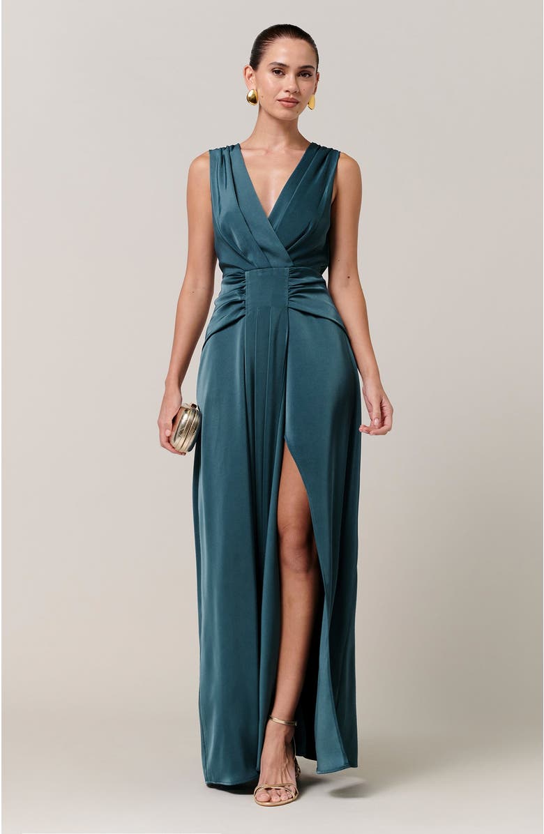 SAVEL Reannah Maxi Dress, Alternate, color, Teal