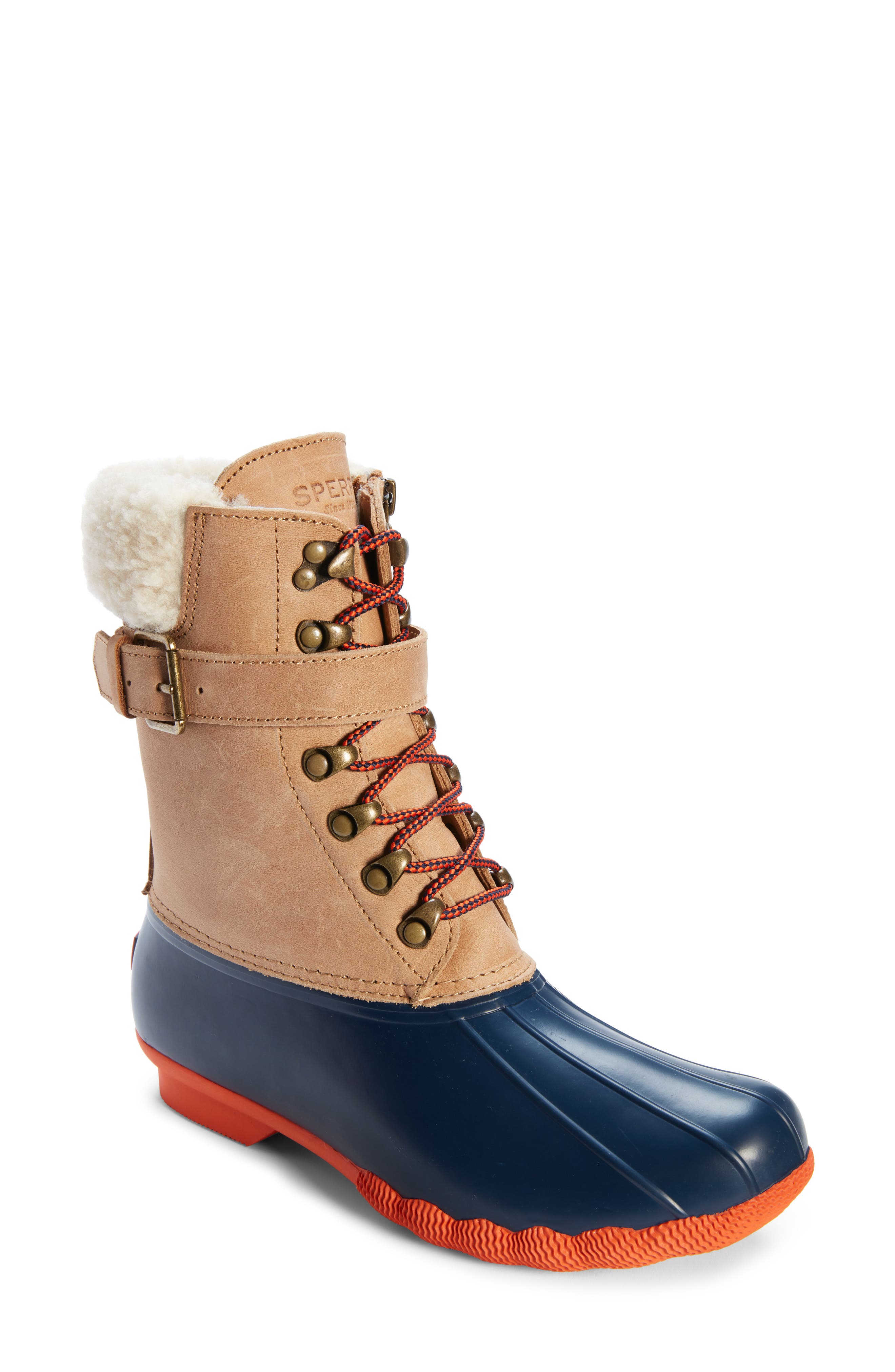 SPERRY TOP-SIDER<sup>®</sup> Sperry Shearwater Water-Resistant Boot, Main, color, 