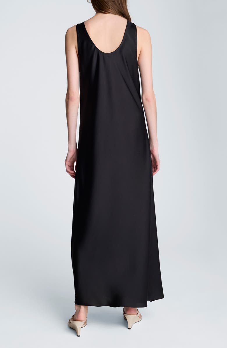 Kenneth Cole Floral Print Sleeveless Satin Maxi Dress, Alternate, color,