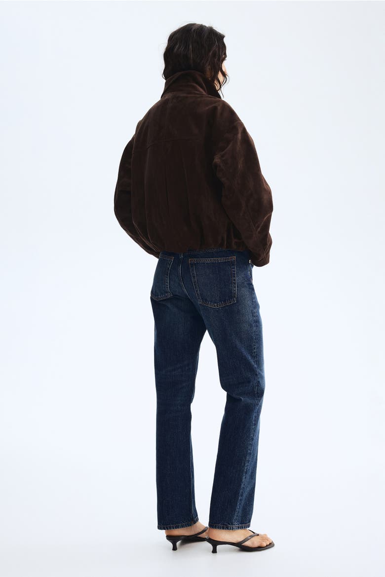 Napped Jacket, Alternate, color, Brown