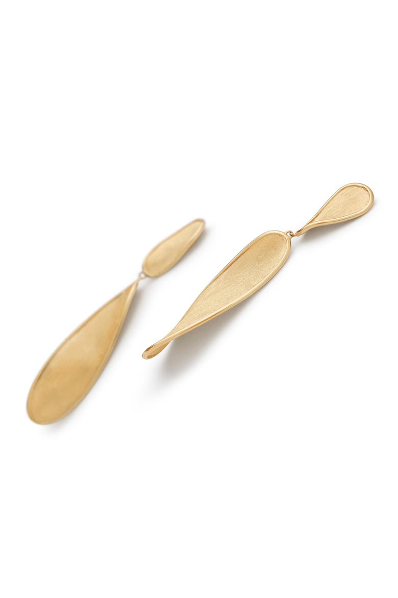 Lunaria Twist Drop Earrings, Alternate, color, GOLD