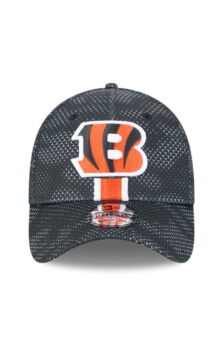 New Era Men's New Era Black Cincinnati Bengals 2024 Sideline 39THIRTY Flex Hat, Alternate, color, Black