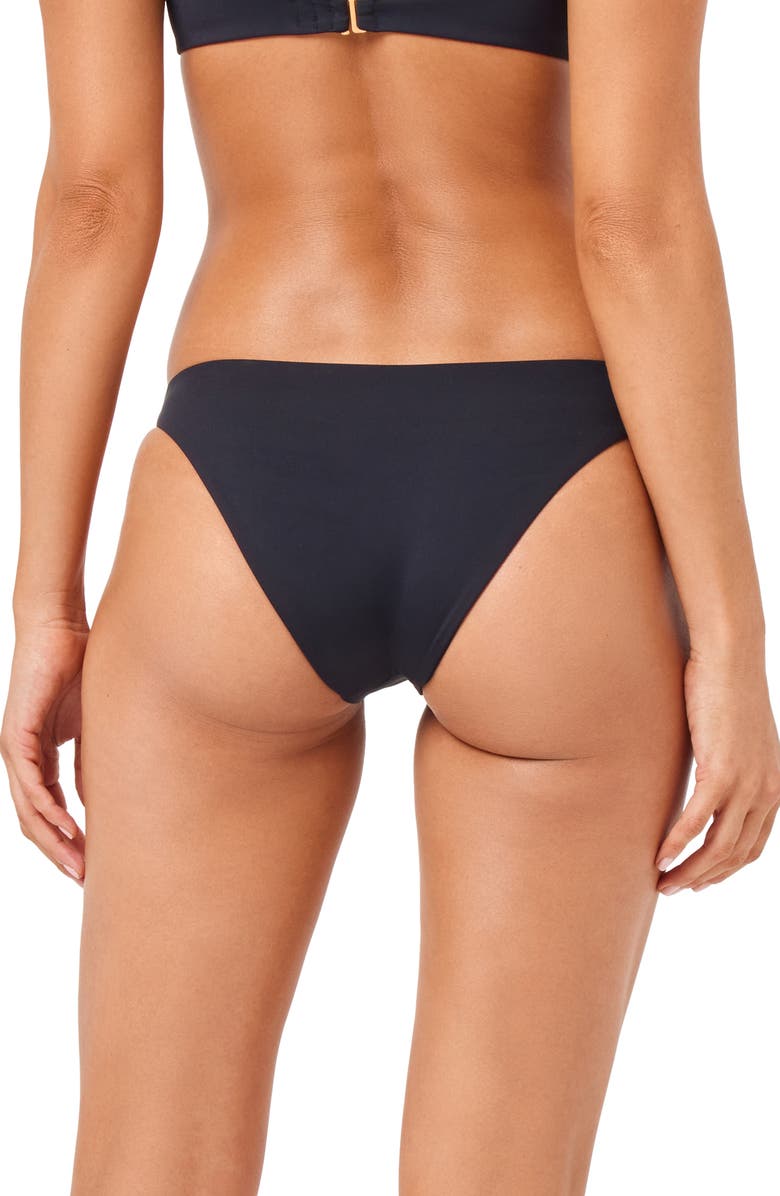 LSPACE L Space Camacho Classic Bikini Bottoms, Alternate, color, Black