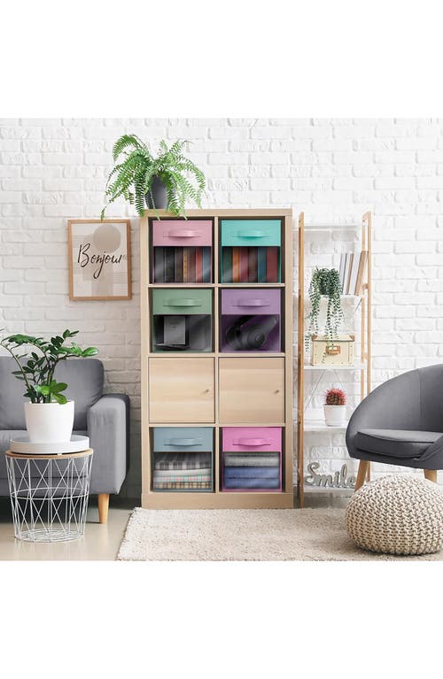 Sorbus 6-pack Window Collapsible Storage Bins In Multi