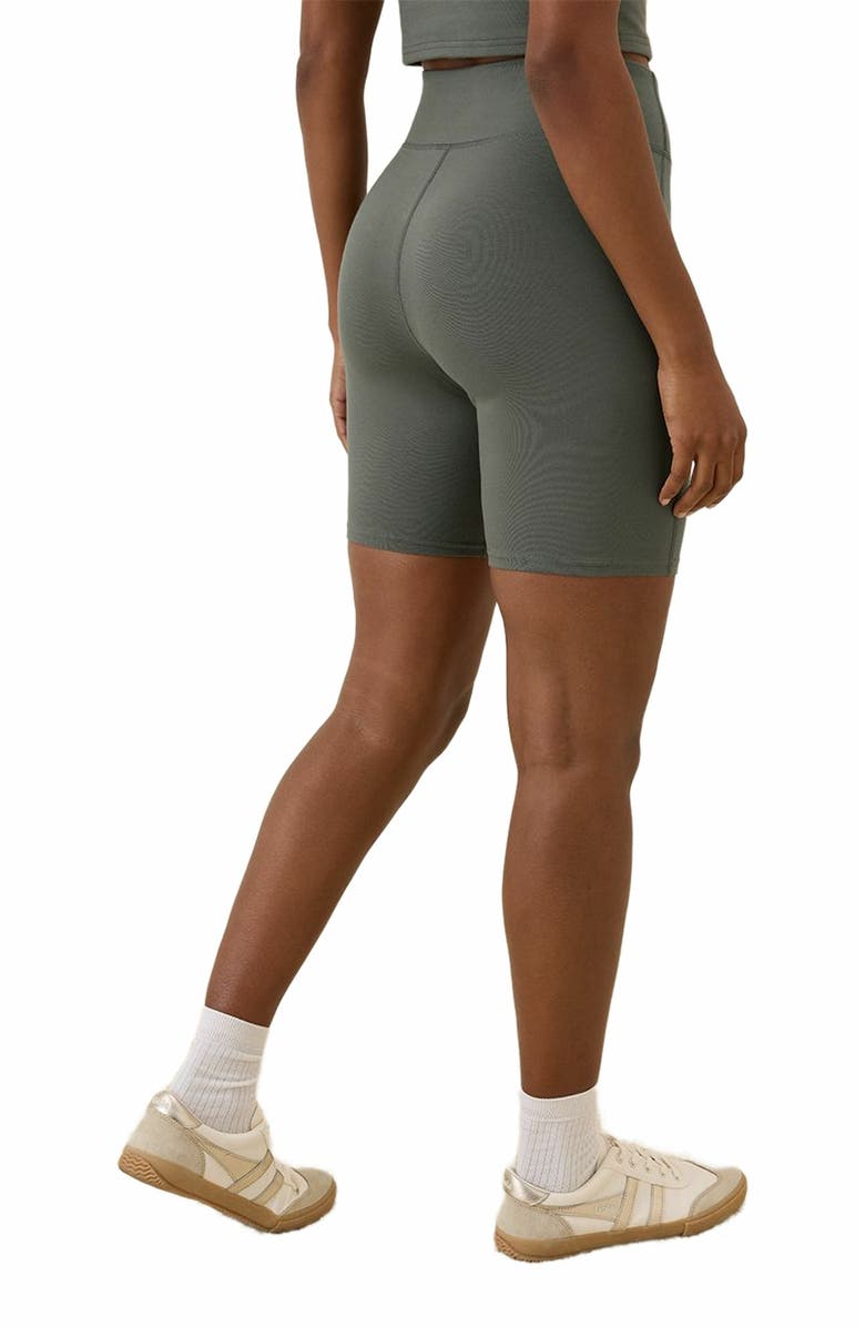 Pact On The Go-To Bike Short Made with Organic Cotton, Alternate, color, Castor Grey