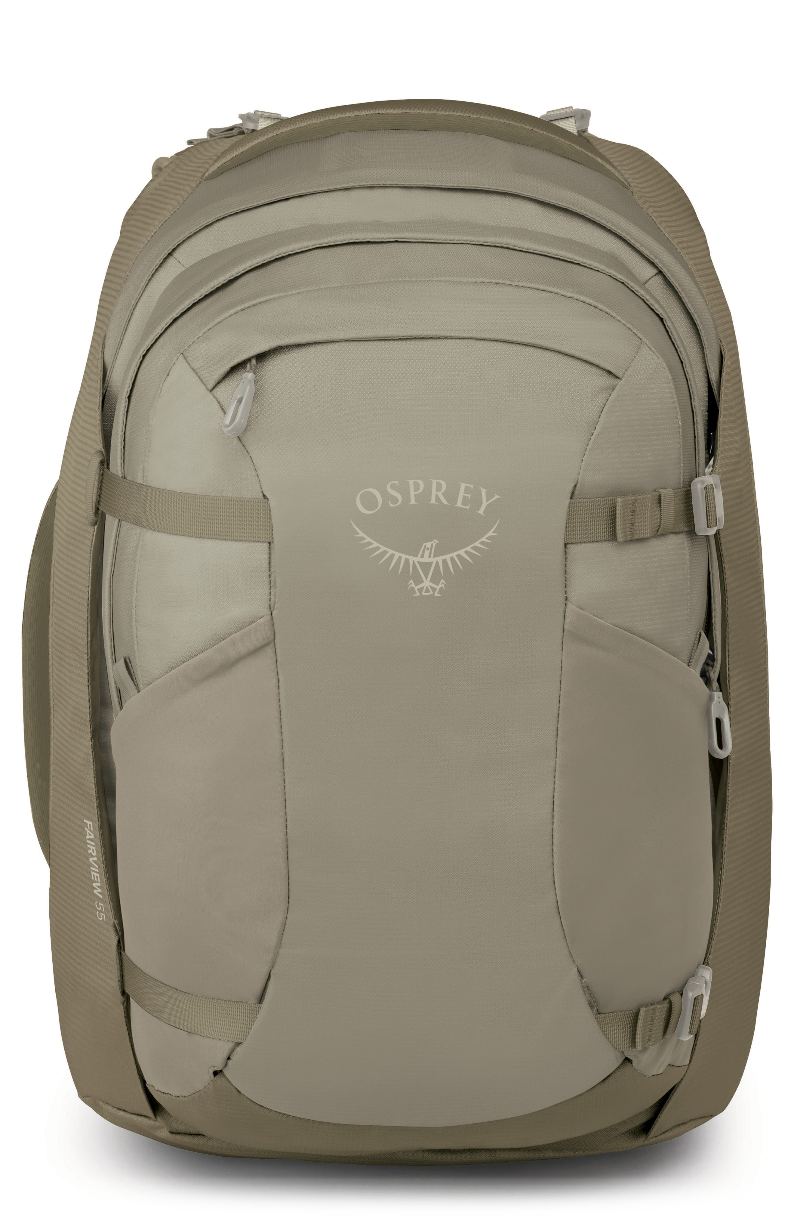 Osprey FAIRVIEW 55 CASCADE BLUE-TORRE, Main, color, Sawdust/ Olive Tan
