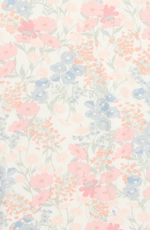 Nordstrom Print Wearable Blanket In Ivory Egret Louise Floral