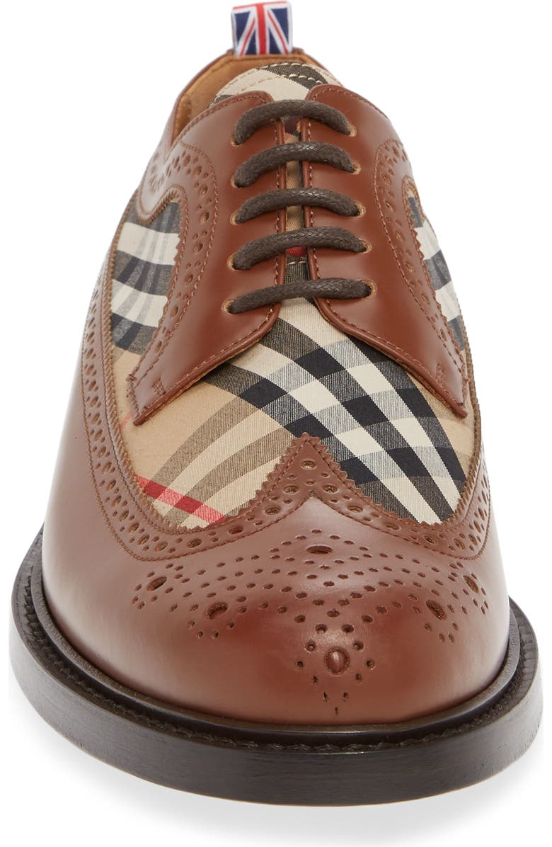 Burberry Arndale Wingtip, Alternate, color,