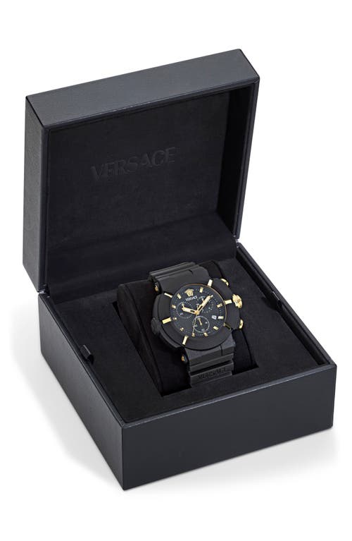 Versace Real Active Chrono 45mm In Black