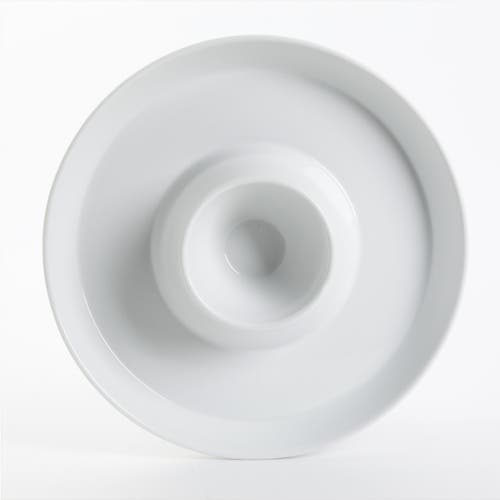 Gibson Elite Gracious Dining 12 Inch Chip And Dip Bowl In White