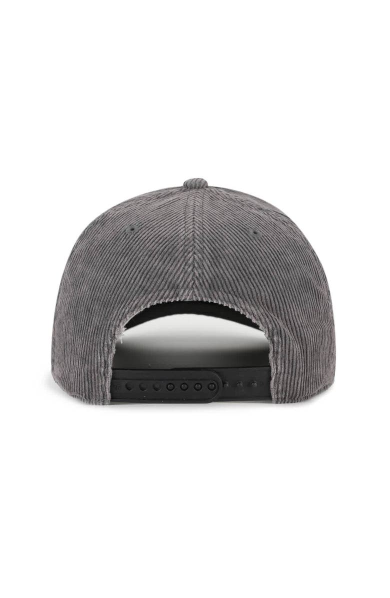 '47 Men's '47 Charcoal Chicago Bulls Reclaim Snow Wash Corduroy Adjustable Hitch Hat, Alternate, color, Charcoal