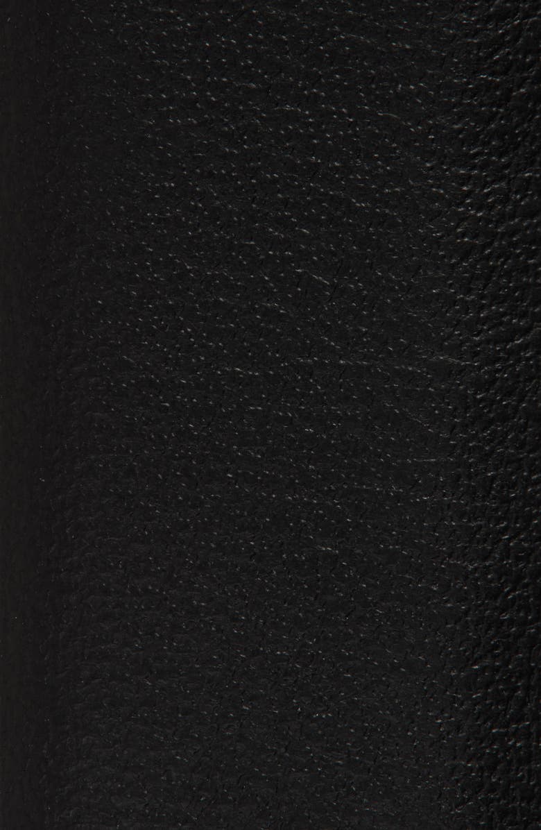 FERRAGAMO Hug Gancio Expandable Leather Belt, Alternate, color, Nero