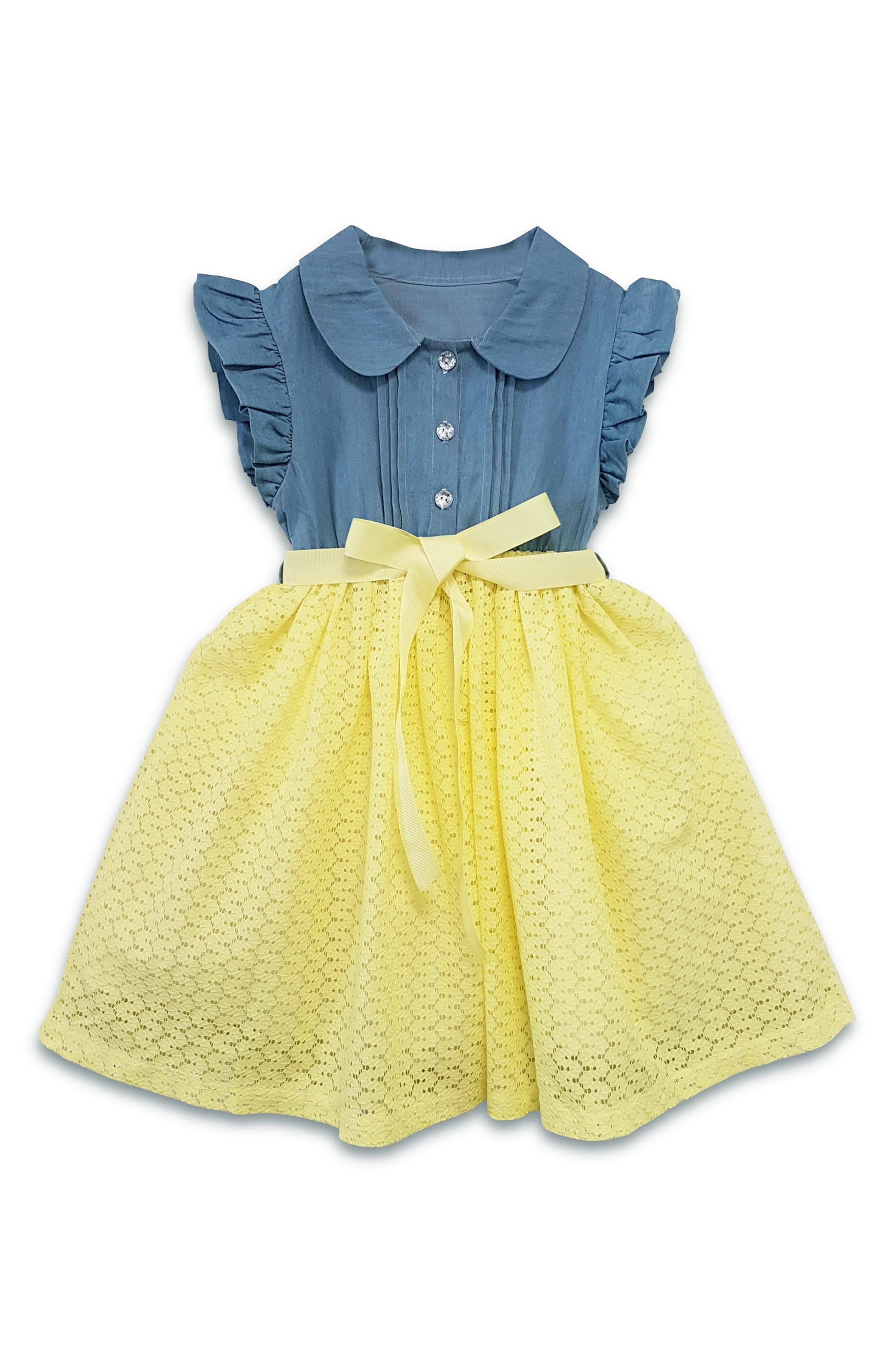 Kids' Mixed Media Party Dress