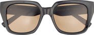 Le Specs The Illusion 54mm Polarized Square Sunglasses