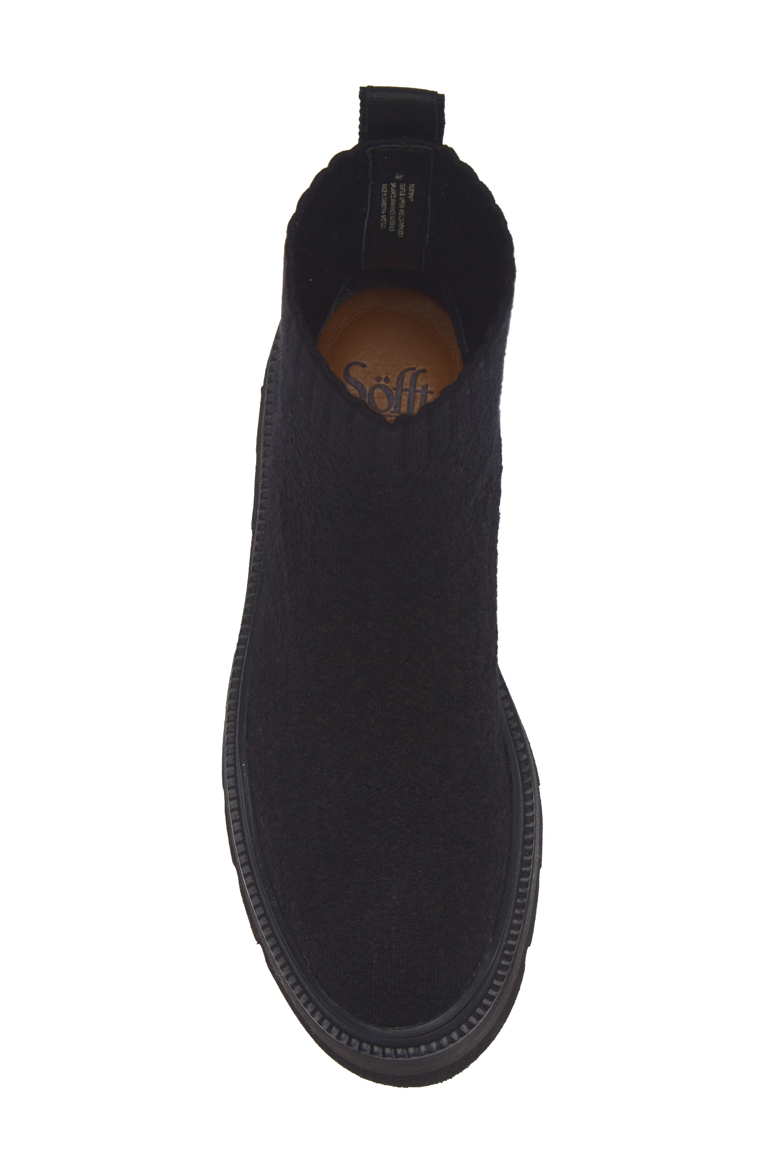 Söfft Provea Platform Sock Boot, Alternate, color, Black