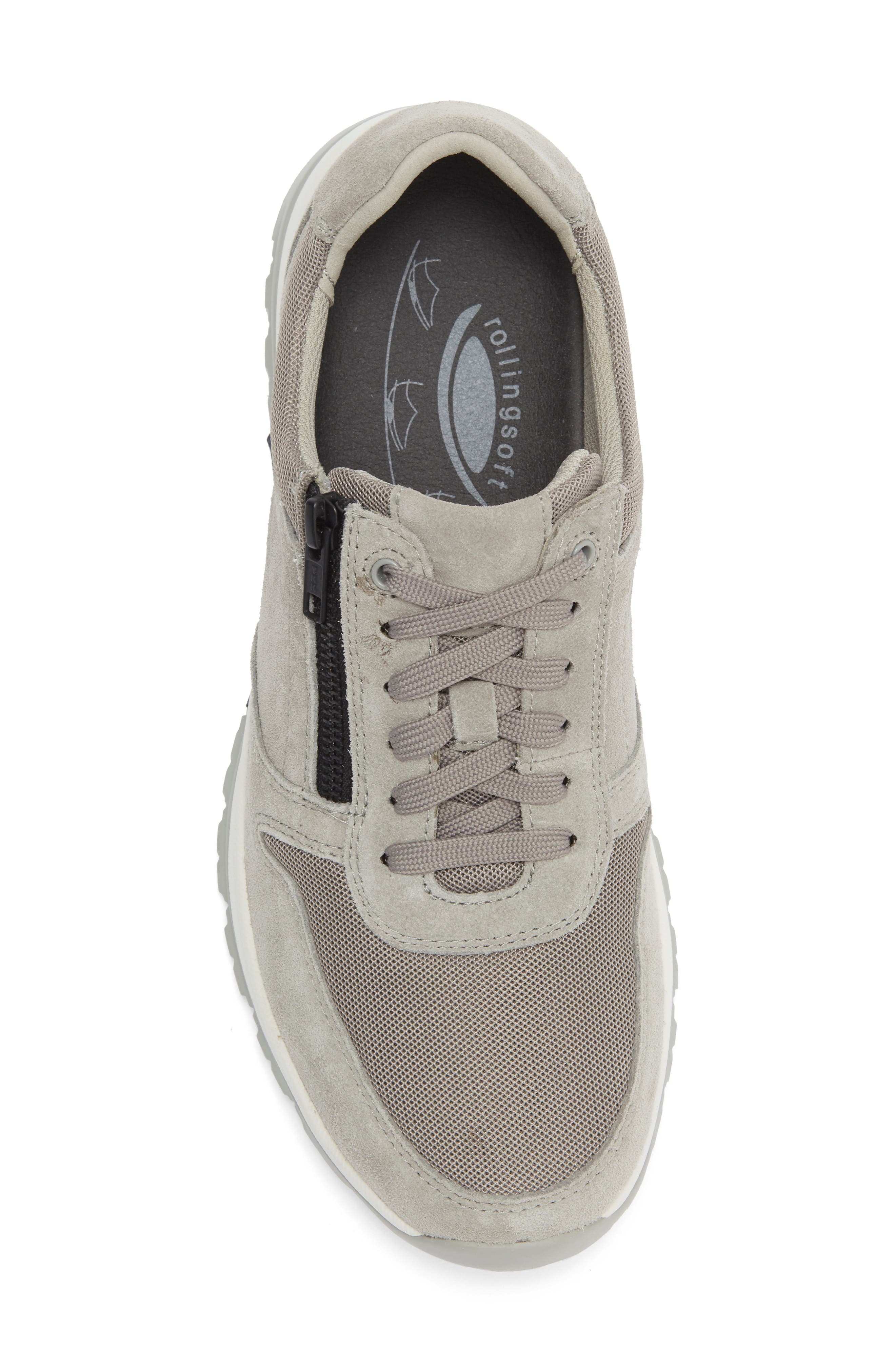 RS Zip Sneaker, Alternate, color, MIDGREY
