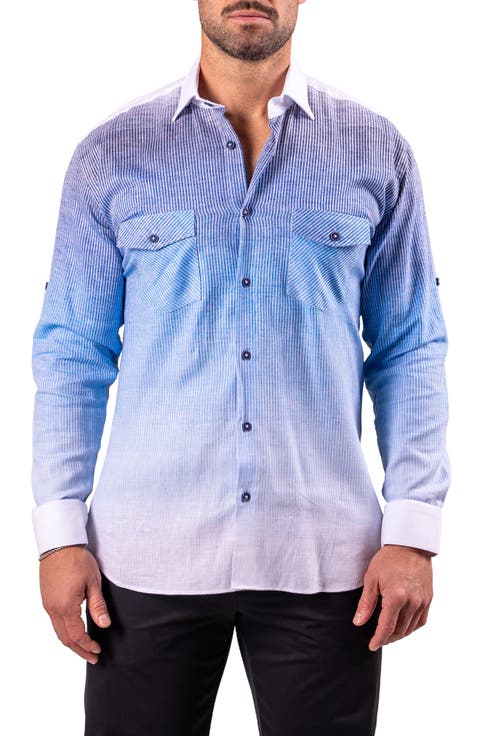 Archimedes Resistance Contemporary Fit Button-Up Shirt